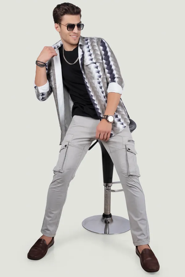 Double_Pocket_Michael_Multi_Stripes_Full_Sleeves_Shirt