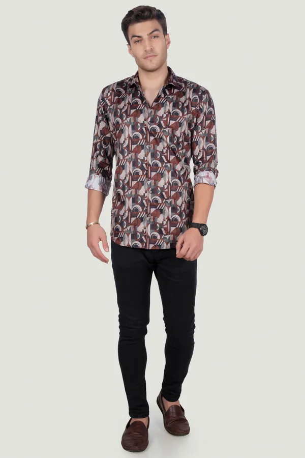 Nino_Brown_Abstract_Print_Full_Sleeves