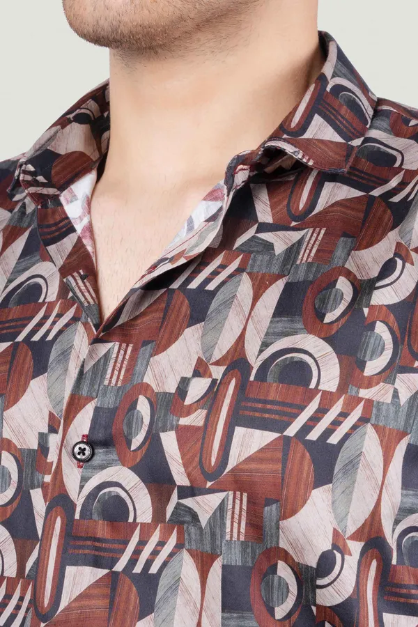 Nino_Brown_Abstract_Print_Full_Sleeves