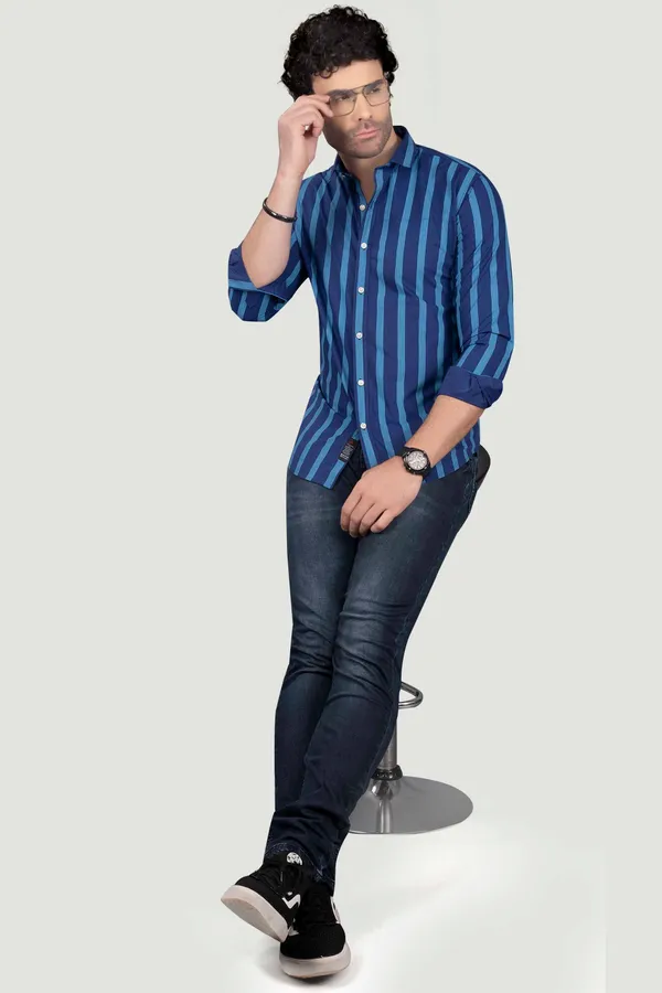 Lukyan_Blue_Cotton_Stripes_Full_Sleeves_Shirt