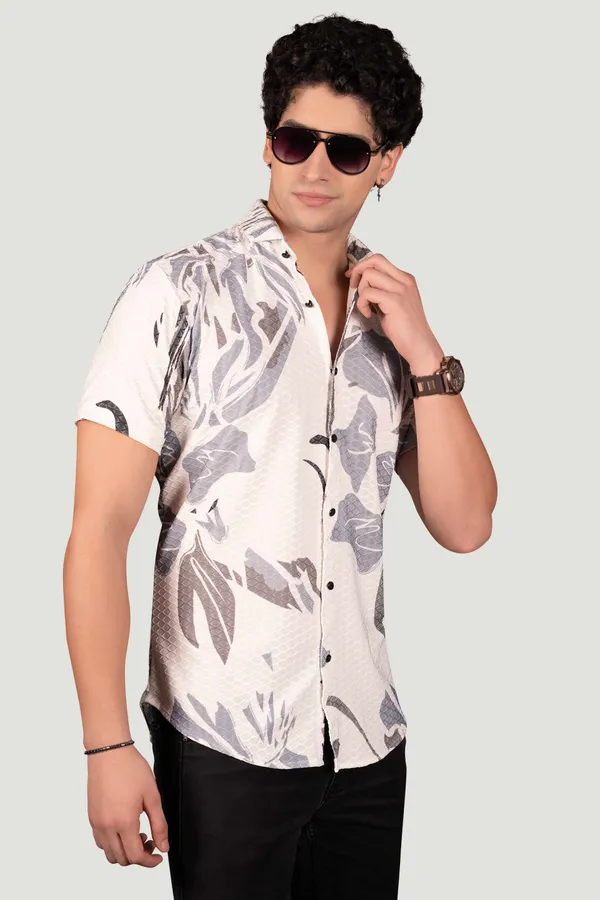 Adam_Grey_Jacquard_Print_Full_Sleeves_Shirt