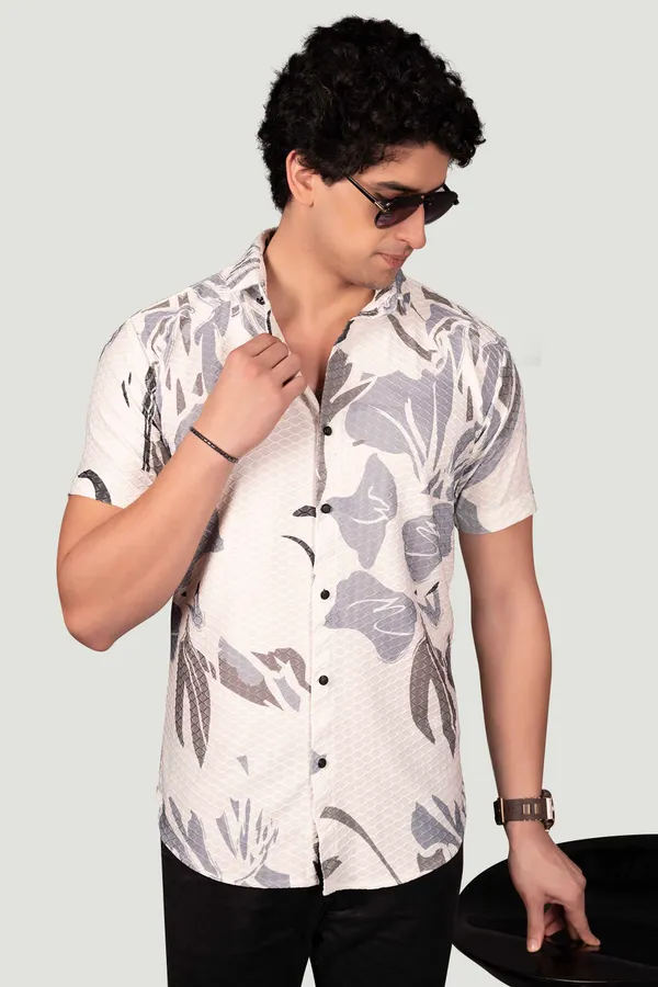 Adam_Grey_Jacquard_Print_Full_Sleeves_Shirt