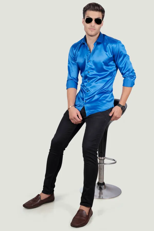 Samuel_Blue_Solid_Full_Sleeves_Shirt