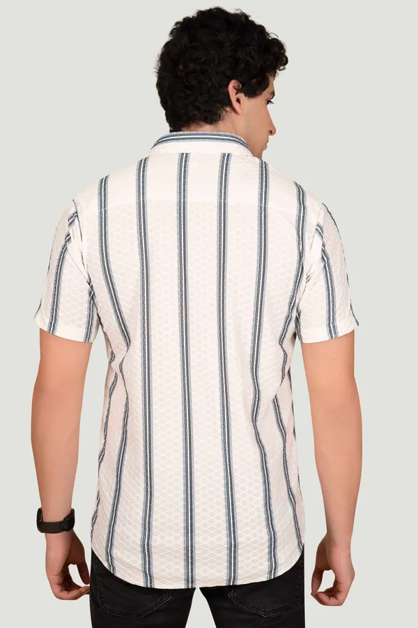 Benjamin_White_Jacquard_Stripes_Full_Sleeves_Shirt