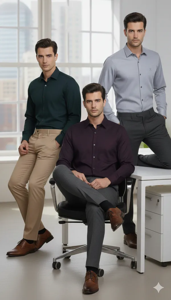 Pack_of_3_Maroon,_Olive_Green,_Grey_Cotton_Formal_Shirt