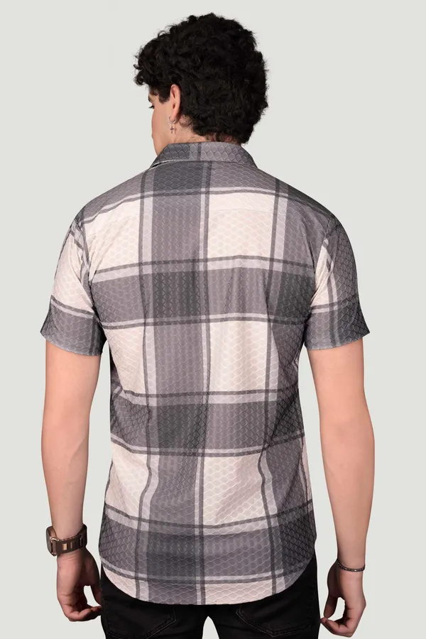 Matthew_Grey_Jacquard_Checks_Full_Sleeves_Shirt