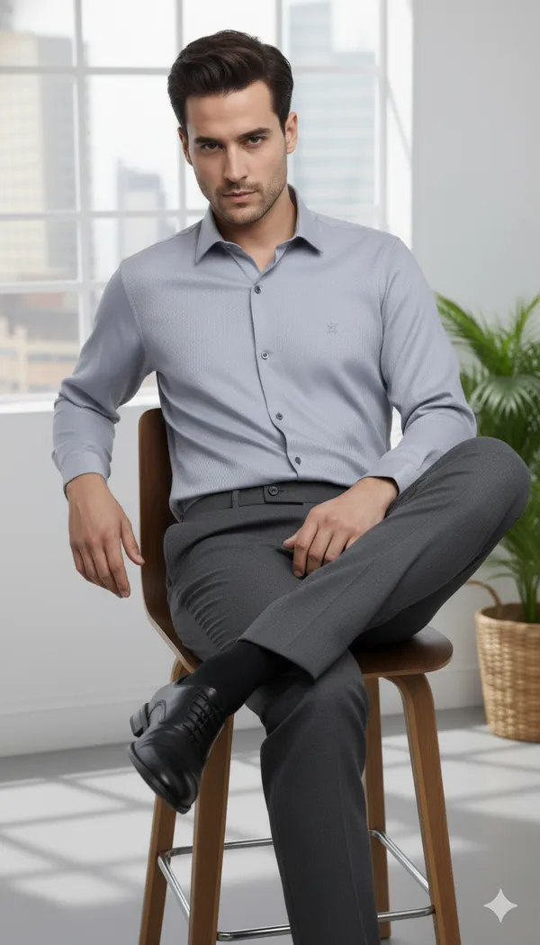 Casper_Grey_Cotton_Formal_Shirt