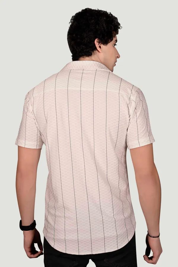 Felix_White_Jacquard_Stripes_Full_Sleeves_Shirt