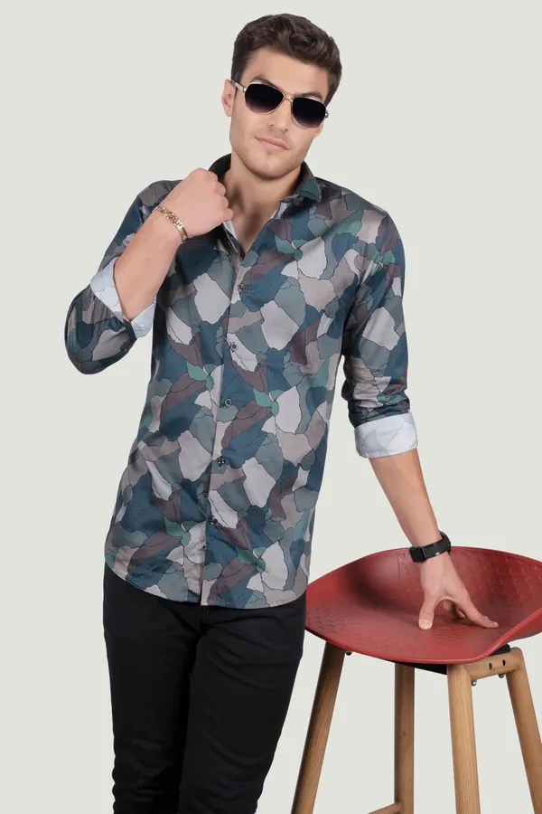 Saverio_Blue_Abstract_Print_Full_Sleeves