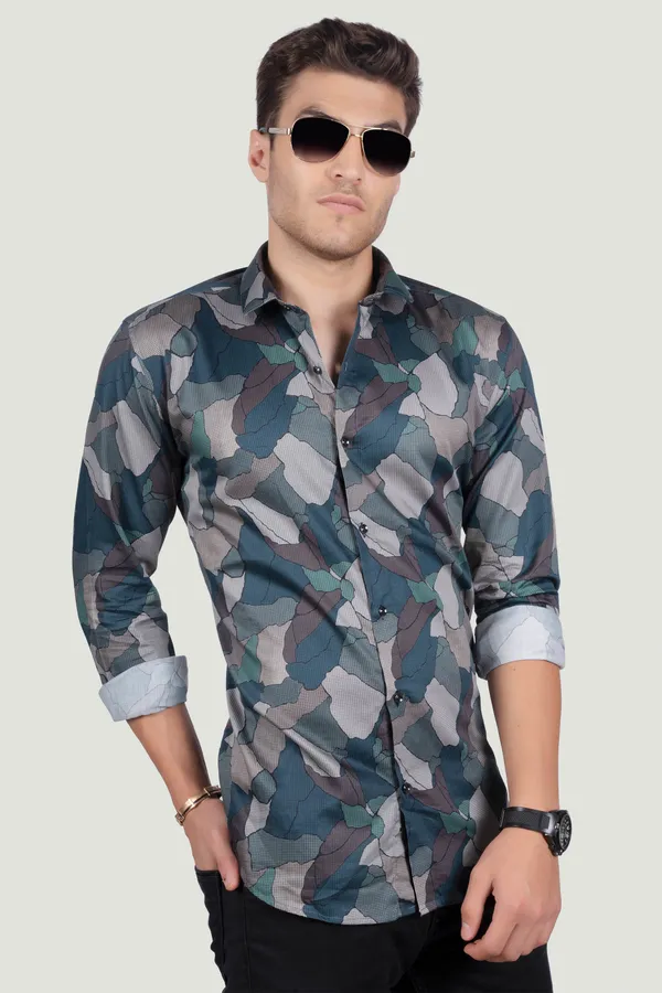 Saverio_Blue_Abstract_Print_Full_Sleeves