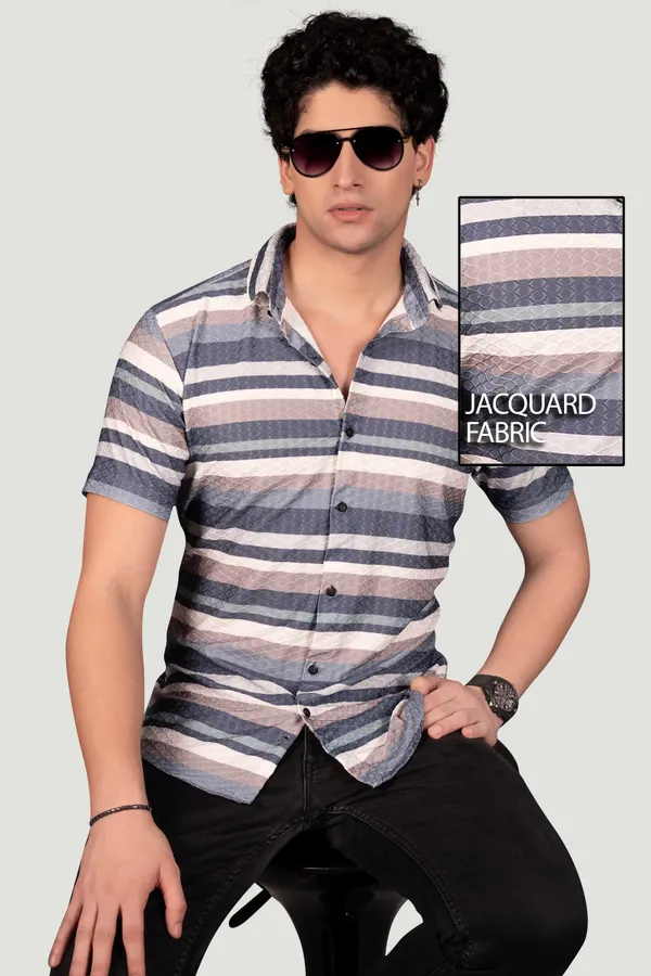 Victor_Multi_Jacquard_Stripes_Full_Sleeves_Shirt