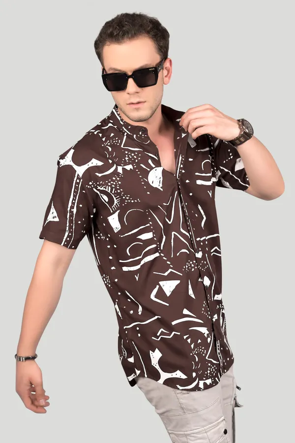 Lance_Brown_Viscose_Print_Full_Sleeves_Shirt