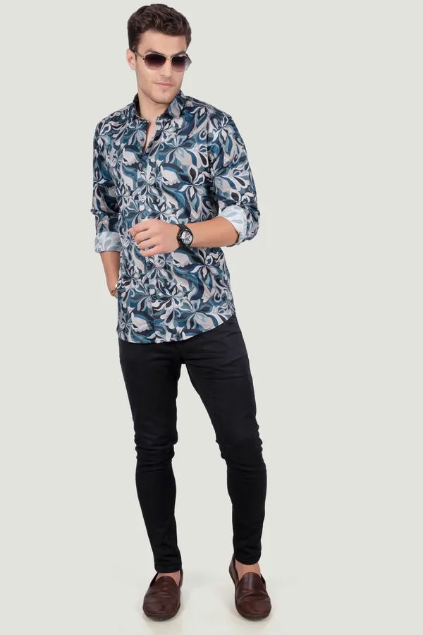 Leone_Turquoise_Digital_Print_Full_Sleeves