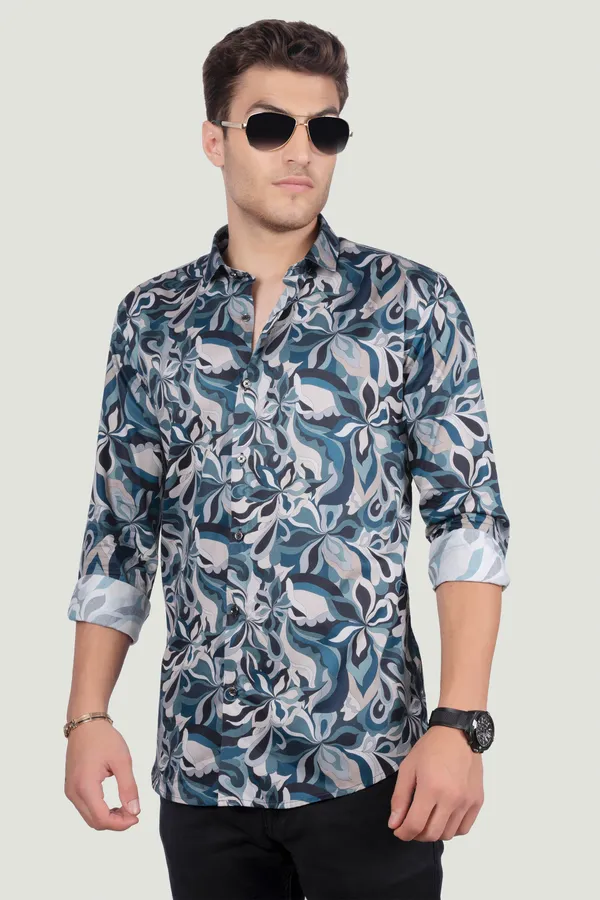 Leone_Turquoise_Digital_Print_Full_Sleeves