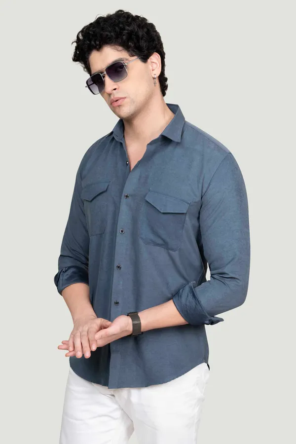 Double_Pocket_David_Blue_Solid_Full_Sleeves_Shirt_for__Men