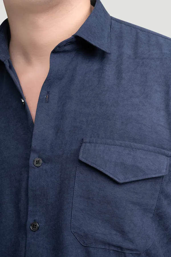 Double_Pocket_Noah_Blue_Solid_Full_Sleeves_Shirt_for__Men