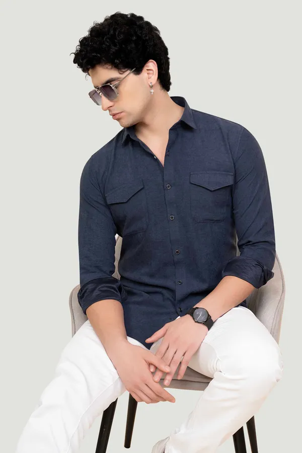 Double_Pocket_Noah_Blue_Solid_Full_Sleeves_Shirt_for__Men