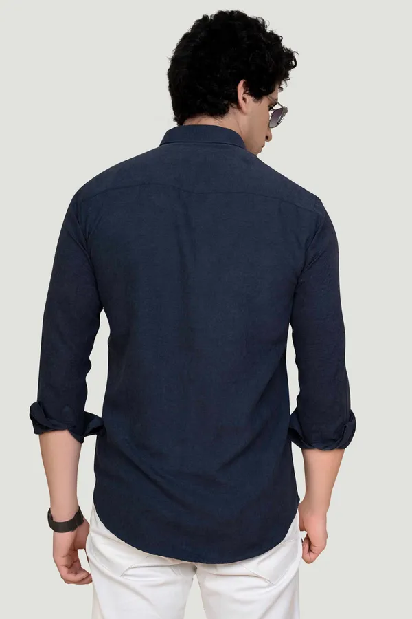 Double_Pocket_Noah_Blue_Solid_Full_Sleeves_Shirt_for__Men