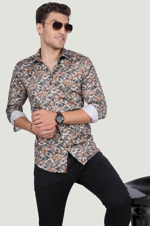 Moreno_Brown_Abstract_Print_Full_Sleeves