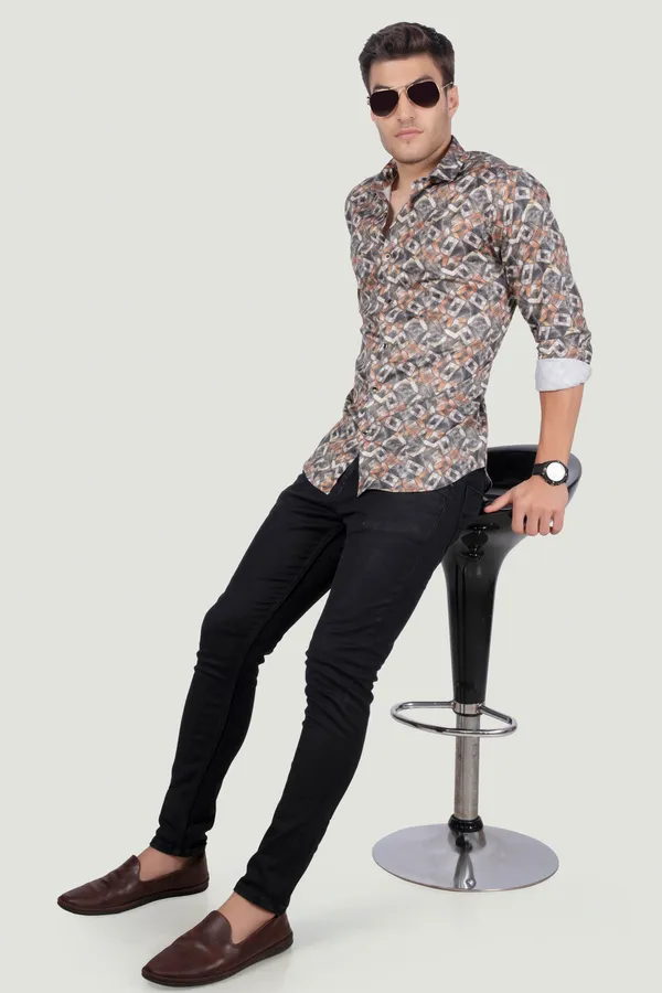 Moreno_Brown_Abstract_Print_Full_Sleeves