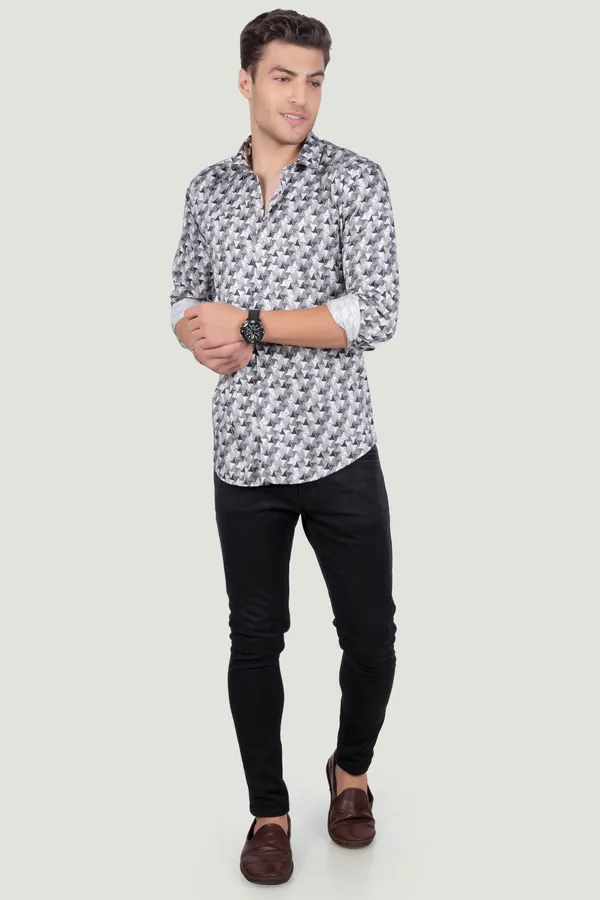 Silvano_White_Abstract_Print_Full_Sleeves