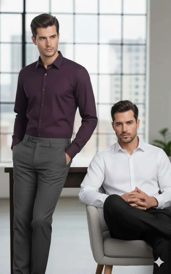 Pack_of_2_White_&_Maroon_Cotton_Formal_Shirt
