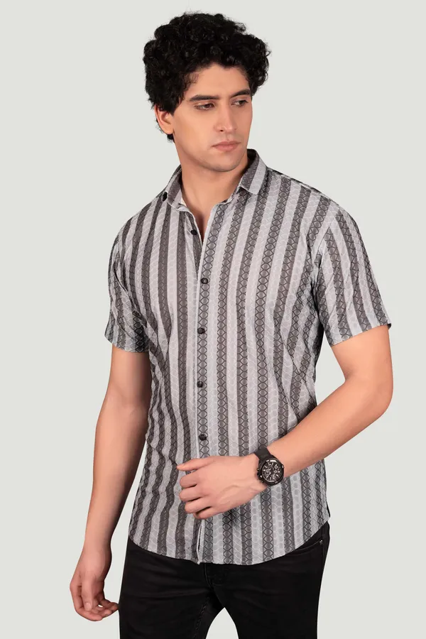 Dominic_Grey_Jacquard_Stripes_Full_Sleeves_Shirt