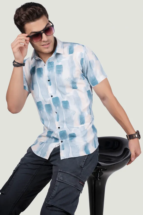 Carmine_Sky_Blue_Half_Sleeve