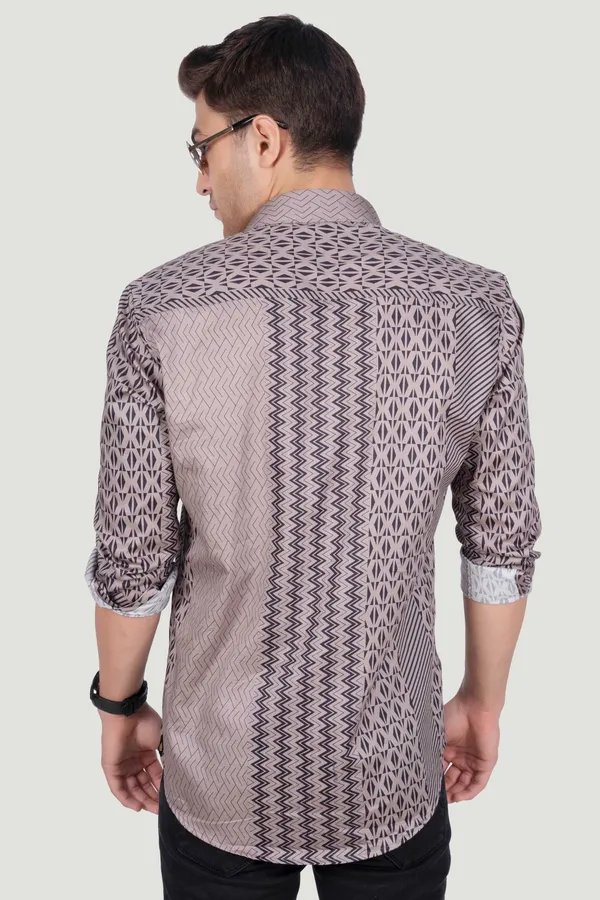 Ottavio_Brown_Stripes_Full_Sleeves_Shirt