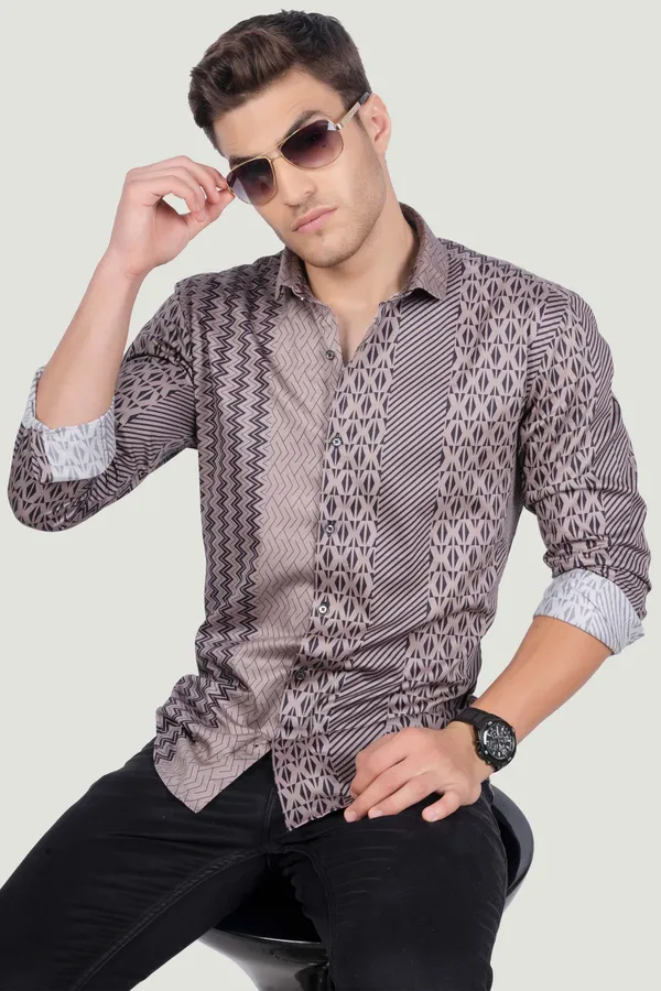 Ottavio_Brown_Stripes_Full_Sleeves_Shirt