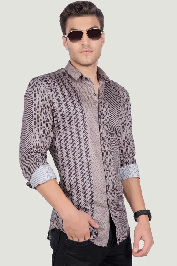 Ottavio_Brown_Stripes_Full_Sleeves_Shirt