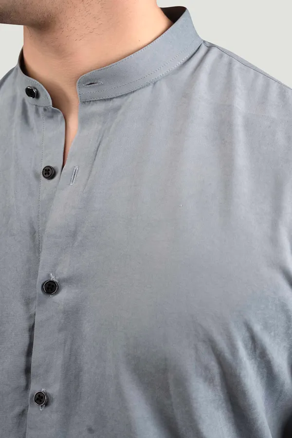 Riley_Grey_Suede_Solid_Full_Sleeves_Shirt_for__Men