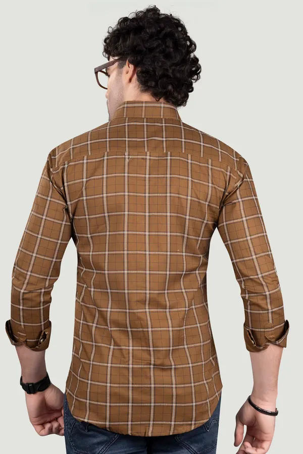 James_Brown_Cotton_Checks_Full_Sleeves_Shirt