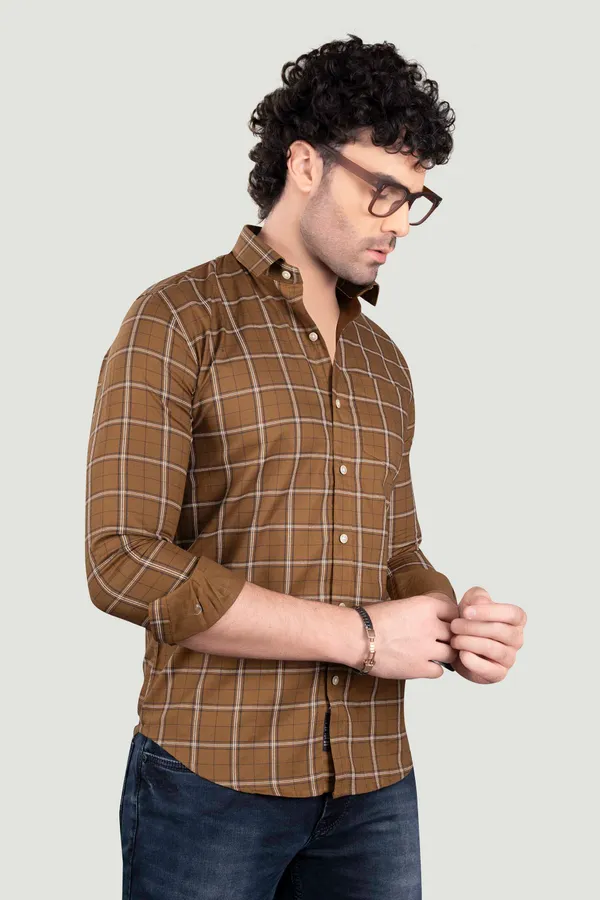 James_Brown_Cotton_Checks_Full_Sleeves_Shirt