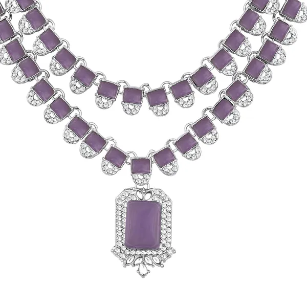 Atasi_International_Double_Layer_Traditional_Stylish_Necklace_Set_With_Earrings_And_Maangtikka_For_Women_Girls_Jewellery_For_Party_Wedding_And_Festive_Occasions_Ideal_For_Gifting