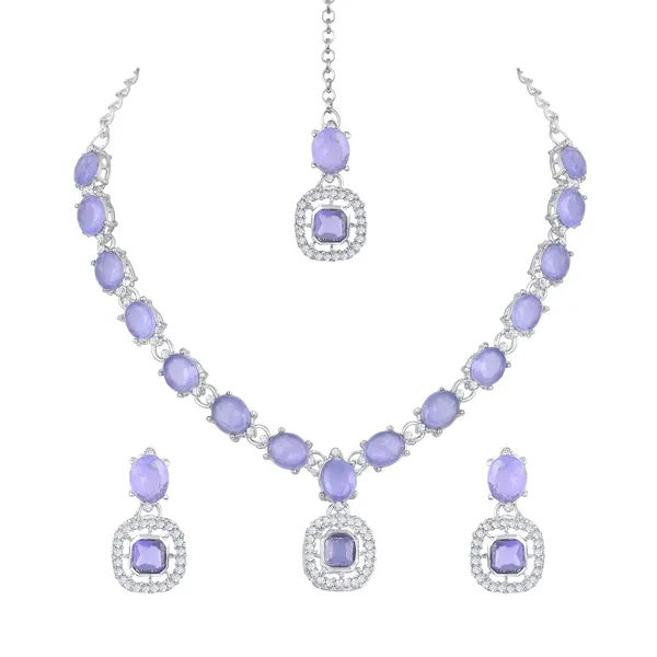 Atasi_International_Stylish_Crystal_Jewelry_Set_For_Women_Diamond_Look_Crystals_Earrings_Maangtikka_Wedding_Festive_Jewelry_Set