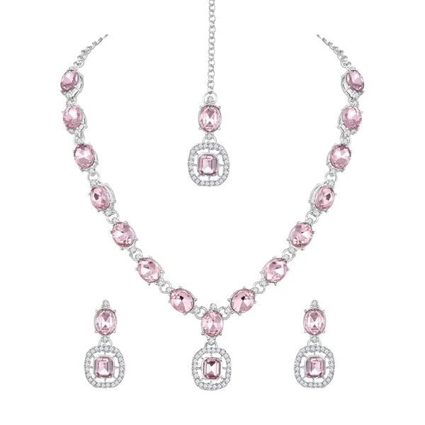 Atasi_International_Stylish_Crystal_Jewelry_Set_For_Women_Diamond_Look_Crystals_Earrings_Maangtikka_Wedding_Festive_Jewelry_Set