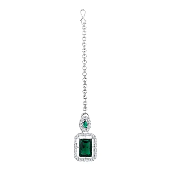 Atasi_International_American_Diamond_Kundan_Style_Silver_Plated_Emerald_Green_Crystals_Necklace_With_Earrings_And_Maang_Tika_Jewellery_Set_For_Women_Suited_For_Party_Wedding_Engagement_Rdg6225