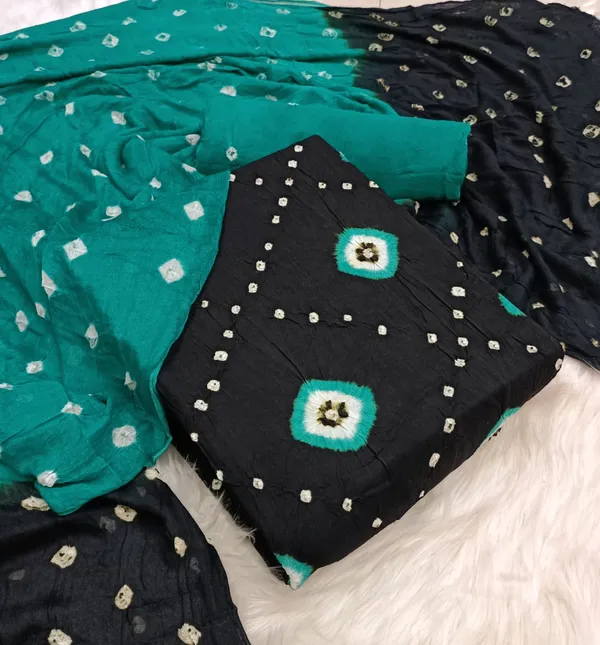 Unstitched_Suit_Dress_Material_|_Cia_Pure_Rayon_Hand_Bandhej_Bandhani_|_Premium_Unstitched_Suit_Material_For_Her_4.25_Meter_Top_&_Bottom_With_2_Meter_Dupatta