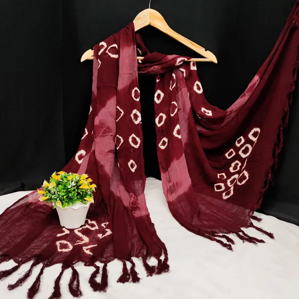 ORIGINAL_HAND_BANDHEJ_BANDHANI_ONLY_DUPATTA_OR_SHAWL_FOR_WOMEN