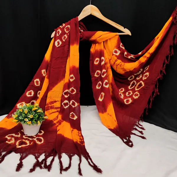 ORIGINAL_HAND_BANDHEJ_BANDHANI_ONLY_DUPATTA_OR_SHAWL_FOR_WOMEN
