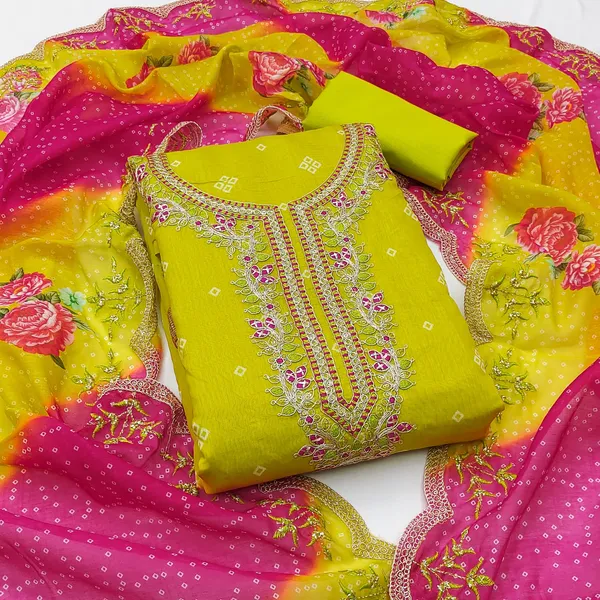 Unstitched_Chanderi_Digital_Printed_With_Coding_Work_Dress_Material_For_Her_With_4.10_Meter_Top_And_Bottom_With_1.50_Meter_Inner_And_2.10_Meter_Dupatta