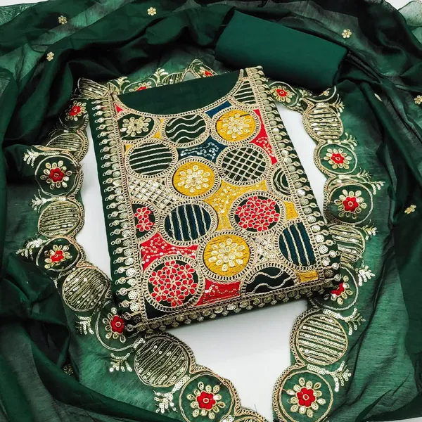 Unstitched_Modal_Chanderi_Work_Dress_Material_For_Her_With_4_Meter_Top_And_Bottom_And_2_Meter_Dupatta