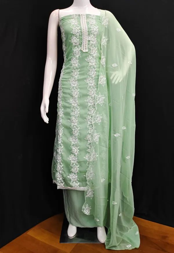 Unstitched_Georgette_Embroidery_Work_Dress_Material_For_Her_With_4.10_Meter_Top_And_Bottom_With_1.50_Meter_Inner_And_2.10_Meter_Dupatta