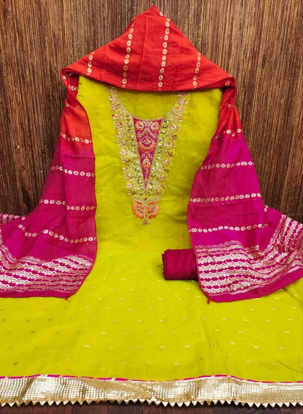 Unstitched_Modal_Chanderi_Buti_With_Coding_Work_Dress_Material_For_Her_With_4_Meter_Top_And_Bottom_And_2_Meter_Dupatta