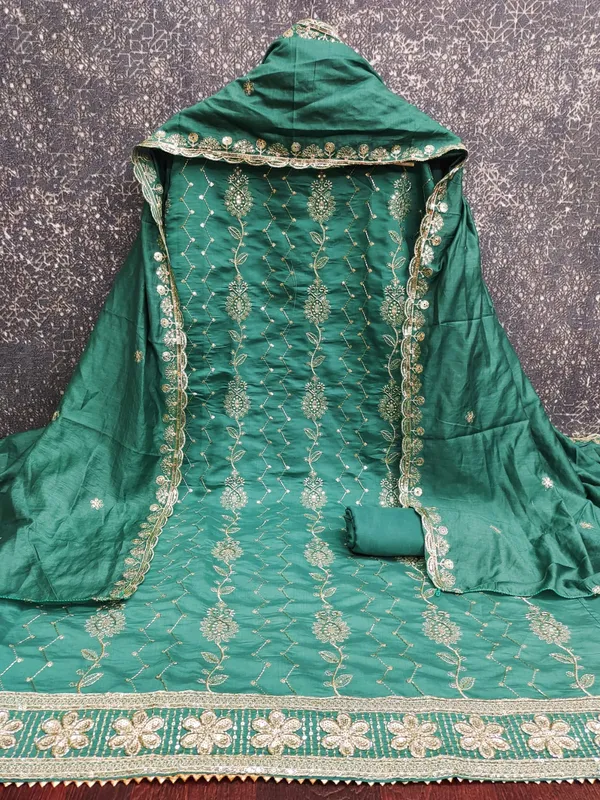 Exclusive_Dress_Material_Suit_For_Women_Pure_Roman_Silk_With_Hand_Work