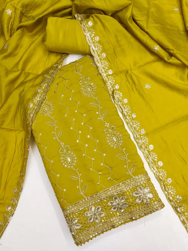 Exclusive_Dress_Material_Suit_For_Women_Pure_Roman_Silk_With_Hand_Work