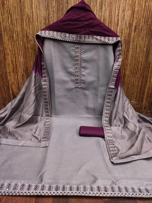 Exclusive_Dress_Material_Suit_For_Women_Slub_Cotton_Tie_Work