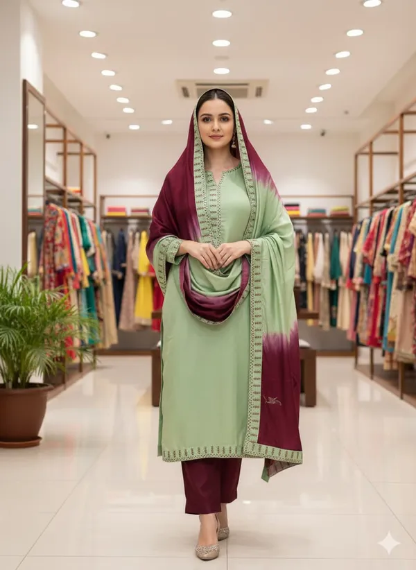 Exclusive_Dress_Material_Suit_For_Women_Slub_Cotton_Tie_Work