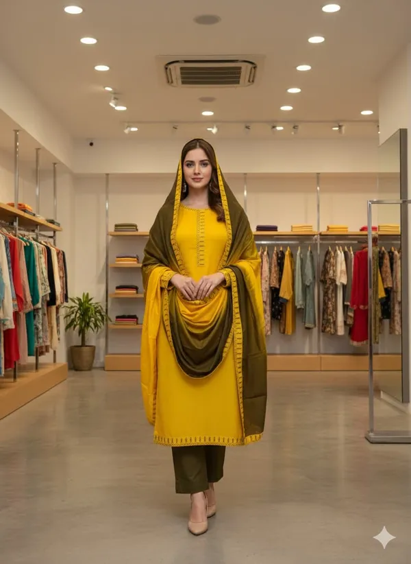Exclusive_Dress_Material_Suit_For_Women_Slub_Cotton_Tie_Work